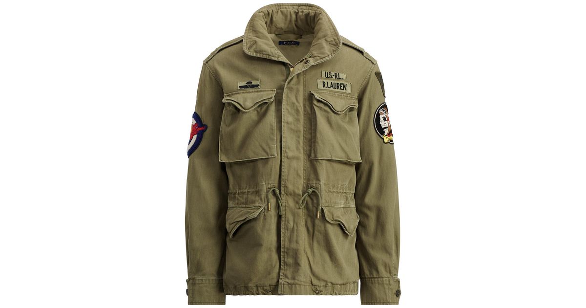 Polo Ralph Lauren The Iconic M-65 Field Jacket in Green for Men | Lyst